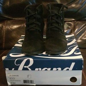 Lucky Brand wedge booties